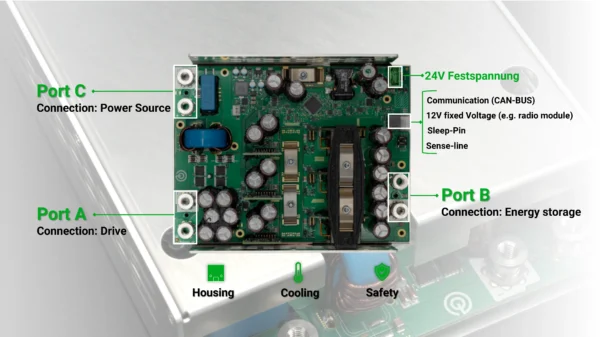 DDL4848-48 bidirectional DC/DC converter 48V